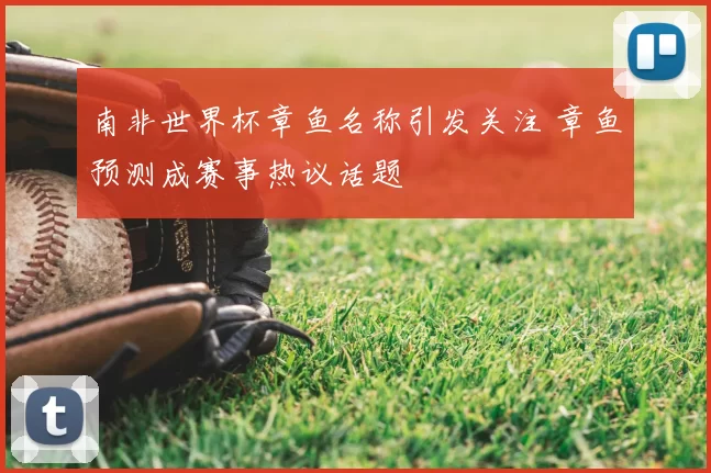 南非世界杯章鱼名称引发关注 章鱼预测成赛事热议话题